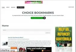 Sites similar to choicebookmarks.com