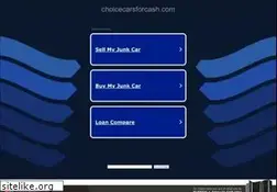 Sites similar to choicecarsforcash.com