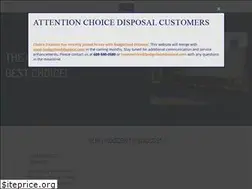 Sites similar to choicedisposal.com