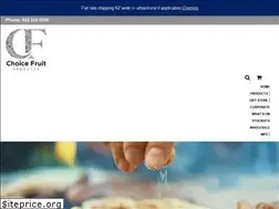 Sites similar to choicefruits.co.nz