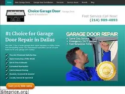 Sites similar to choicegaragedoordallas.com