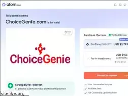 Sites similar to choicegenie.com