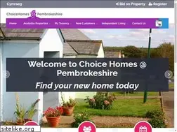 Sites similar to choicehomespembrokeshire.org
