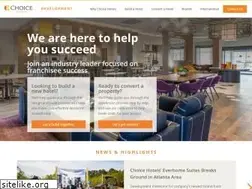 Sites similar to choicehotelsdevelopment.com