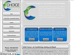 Sites similar to choicehvactucson.com