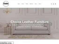 Sites similar to choiceleather.com