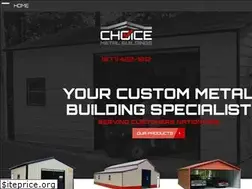 Sites similar to choicemetalbuildings.com