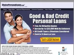 Sites similar to choicepersonalloans.com