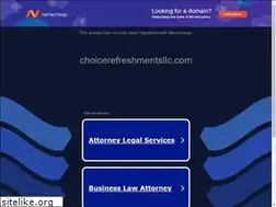 Sites similar to choicerefreshmentsllc.com