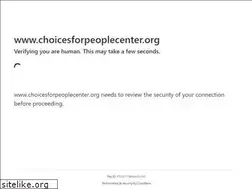 Sites similar to choicesforpeoplecenter.org