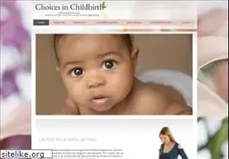 Sites similar to choicesinchildbirth.com