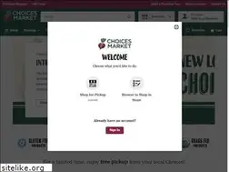 Sites similar to choicesmarket.com