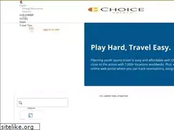 Sites similar to choicesportstravel.com