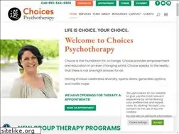 Sites similar to choicespsychotherapy.net