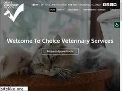 Sites similar to choicevetservices.com