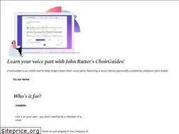 Sites similar to choirguides.com