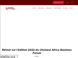 Sites similar to choiseul-africa-businessforum.com
