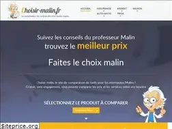 Sites similar to choisir-malin.fr
