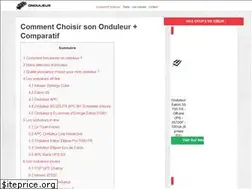 Sites similar to choisir-onduleur.info