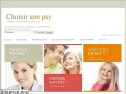 Sites similar to choisir-son-psy.com
