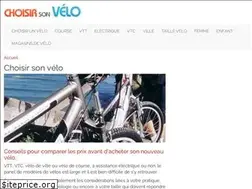 Sites similar to choisir-son-velo.com