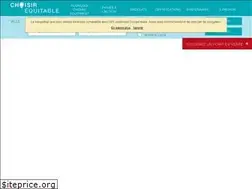 Sites similar to choisirequitable.org