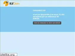 Sites similar to choisirfit.fr
