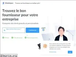 Sites similar to choisirpro.com