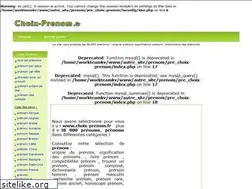 Sites similar to choix-prenom.fr