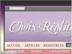 Sites similar to choix-realite.org