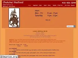 Sites similar to chokchaithaifoodmd.com