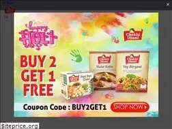 Sites similar to chokhidhanifoods.com