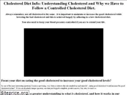 Sites similar to cholesterolcholestrol.com