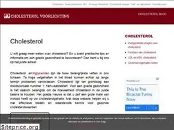 Sites similar to cholesterolvoorlichting.nl