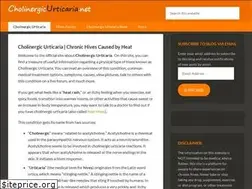 Sites similar to cholinergicurticaria.net
