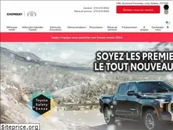 Sites similar to chomedeytoyotalaval.ca