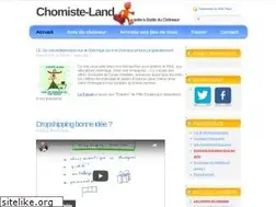 Sites similar to chomiste-land.com
