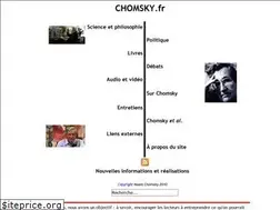 Sites similar to chomsky.fr