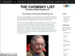 Sites similar to chomskylist.com