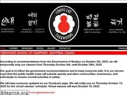 Sites similar to chongleetaekwondo.ca