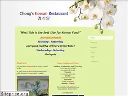 Sites similar to chongskoreanrestaurant.com