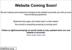 Sites similar to choosamazing.com