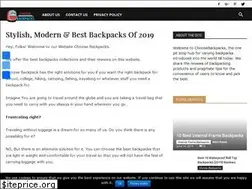 Sites similar to choosebackpacks.com