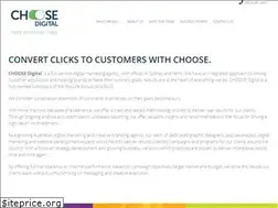 Sites similar to choosedigital.com.au