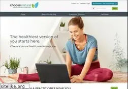 Sites similar to choosenatural.com
