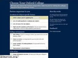 Sites similar to chooseoxfordcollege.co.uk