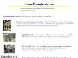 Sites similar to choosepennsylvania.com