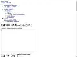 Sites similar to choosetoevolve.com