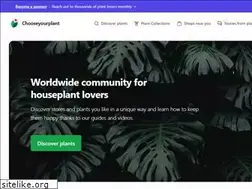 Sites similar to chooseyourplant.com