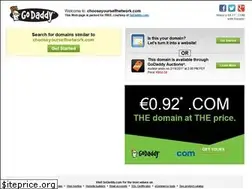Sites similar to chooseyourselfnetwork.com